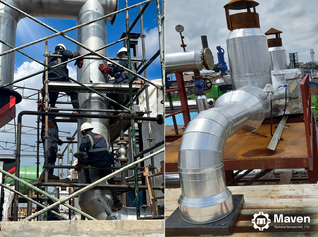 Piping Installation by Maven Technicals